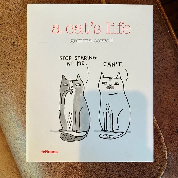 Hardback book “a cats life” by Gemma Correll EUC - Picture 1 of 2